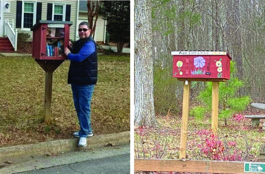 donating to little free libraries