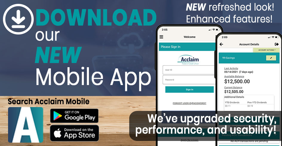 download the acclaim mobile app